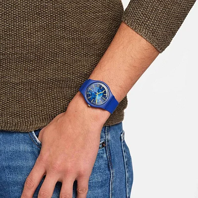 Swatch New Gent Biosourced SUNBRUSH SKY SO29N101