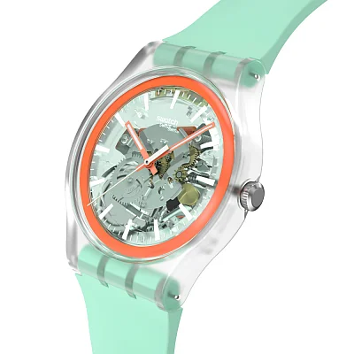 Swatch New Gent Biosourced SWEETLY MINT PAY SO29K120-6000
