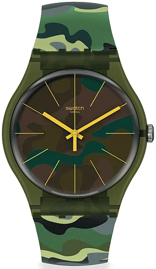 Swatch New Gent Camouforest SUOG114