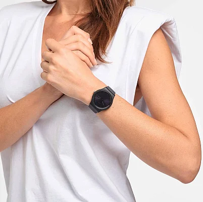Swatch New Gent Black Rebel SO29B706