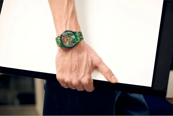 Swatch Art MOMA New Gent The Dream By Henri Rousseau, The Watch SUOZ333