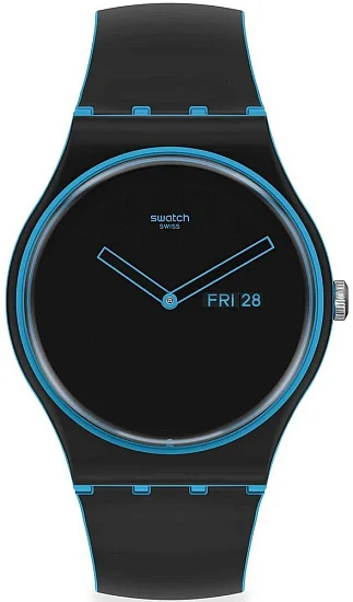 Swatch New Gent Minimal Line blue SO29S701