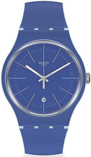 Swatch New Gent Blue Layered SUOS403