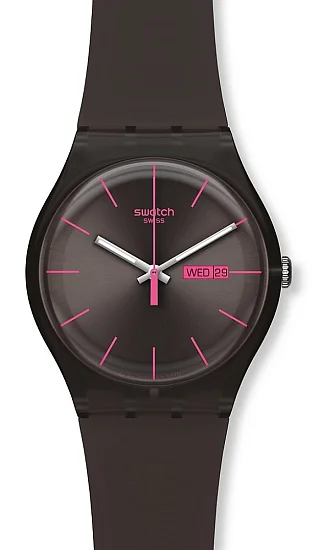 Swatch New Gent Brown Rebel SUOC700