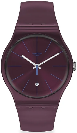 Swatch New Gent Burgundazing SUOR402