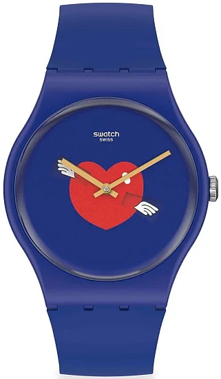 Swatch New Gent HEART IN BLUE BY SWATCH SO29Z701
