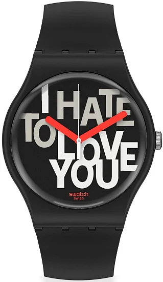 Swatch New Gent Hate 2 Love SUOB185