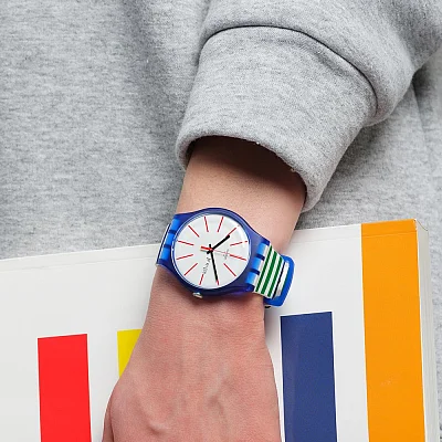 Swatch New Gent Home Stripe Home SUON715