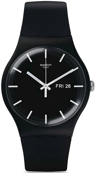 Swatch New Gent Mono Black SO29B704