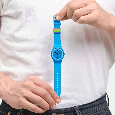 Swatch New Gent PROUDLY BLUE SO29S702