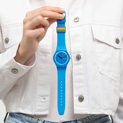 Swatch New Gent PROUDLY BLUE SO29S702