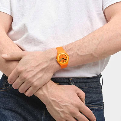 Swatch New Gent PROUDLY ORANGE SO29O700