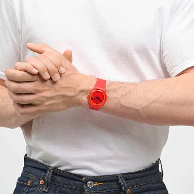 Swatch New Gent PROUDLY RED SO29R705