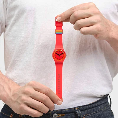 Swatch New Gent PROUDLY RED SO29R705