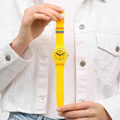 Swatch New Gent PROUDLY YELLOW SO29J702