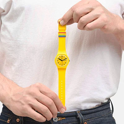 Swatch New Gent PROUDLY YELLOW SO29J702