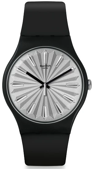 Swatch New Gent Silver Shield SUOB172