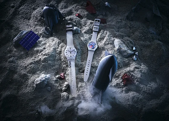Swatch New Gent Space Racer NASA Space Edition SUOZ339