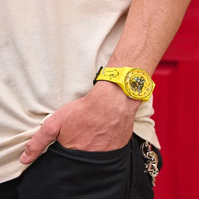 Swatch New Gent TIME WITH ANDY ANDERSON PROTEAM ATHLETES COLLECTION SO29J101
