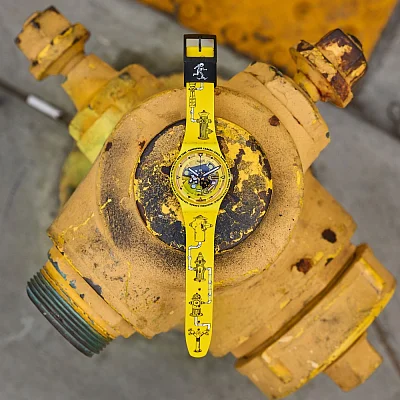 Swatch New Gent TIME WITH ANDY ANDERSON PROTEAM ATHLETES COLLECTION SO29J101