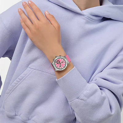 Swatch New Irony BERRY REFLECTIVE YVS538