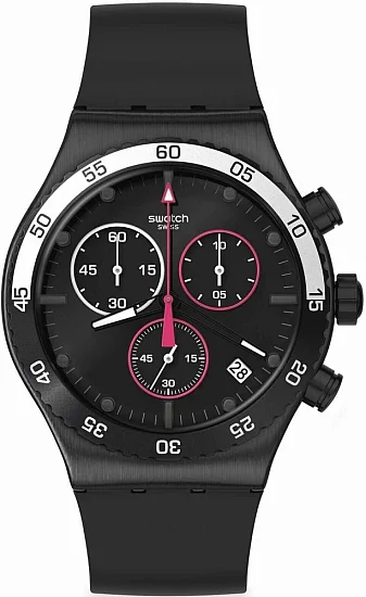 Swatch New Irony Chrono MAGENTA AT NIGHT YVB413