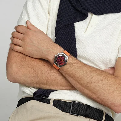 Swatch New Irony TANGERINE TIGER YVS529