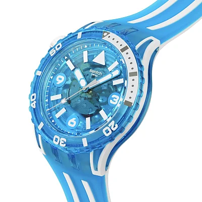 Swatch Scubaqua BLUE FIRE SSCU09S100