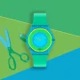  Zdjęcie 4 Swatch Skin Classic Biosourced Hara Green 01 SS08Z100