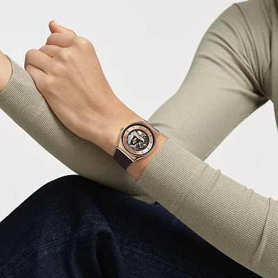 Swatch Skin Irony 42 LACQUERED COPPER FLAME SS07G107