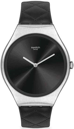 Swatch Skin Irony Black Quilted SYXS136