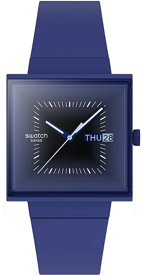 Swatch Square SQUARELY BLACKLIGHT SO34N700