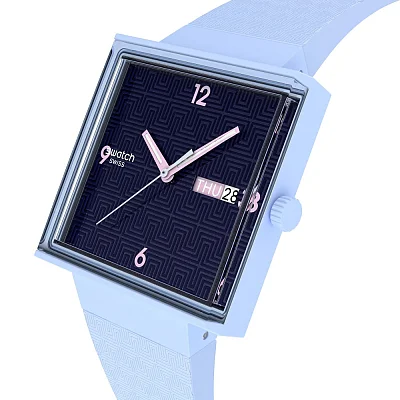 Swatch Square Bioceramic BRIGHT ANGLE SO34L701