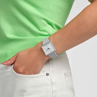 Swatch Square Bioceramic WHAT IF GRAY SO34M700