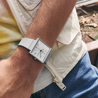 Swatch Square Bioceramic WHAT IF GRAY SO34M700