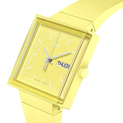 Swatch Square Bioceramic WHAT IF LEMON SO34J700