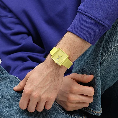 Swatch Square Bioceramic WHAT IF LEMON SO34J700