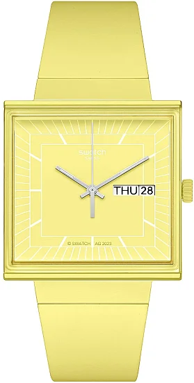 Swatch Square Bioceramic WHAT IF LEMON SO34J700