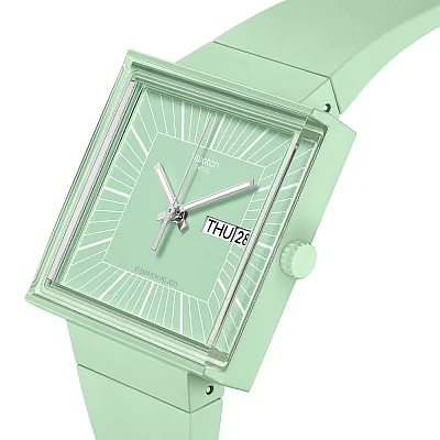 Swatch Square Bioceramic WHAT IF MINT SO34G701