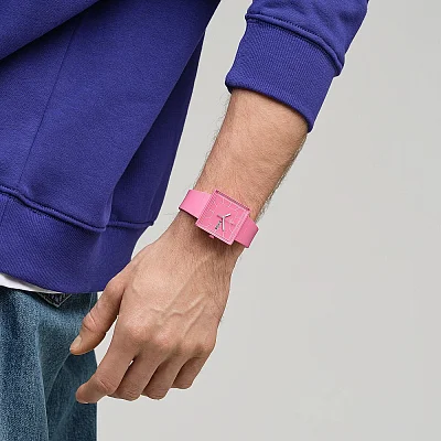 Swatch Square Bioceramic WHAT IF ROSE SO34P700