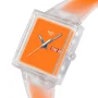 Zdjęcie 4 Swatch Square Biosourced WHAT IF... SEE THRU ORANGE? SO38K704