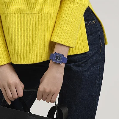Swatch Square SQUARELY BLACKLIGHT SO34N700