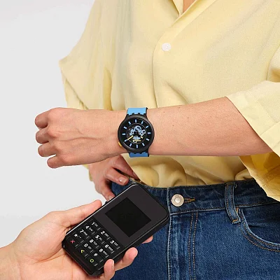 Swatch Pay Big Bold Bioceramic PAY BY DAY SB03B112-5300