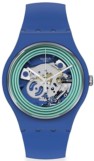 Swatch Pay Clearly New Gent BLUE RINGSPAY SO29N103-5300
