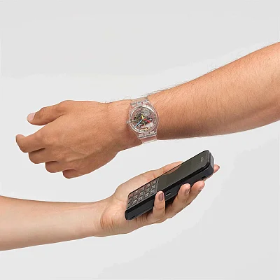 Swatch Pay Clearly New Gent OrasPAY SO29K115-6000