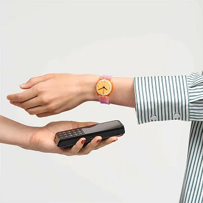 Swatch Pay Gent CORAL DREAMS PAY SO28O100-5300