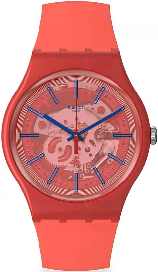 Swatch Pay New Gent Biosourced Swatch Pay! Redder Than Red Pay! SO29R107-5300