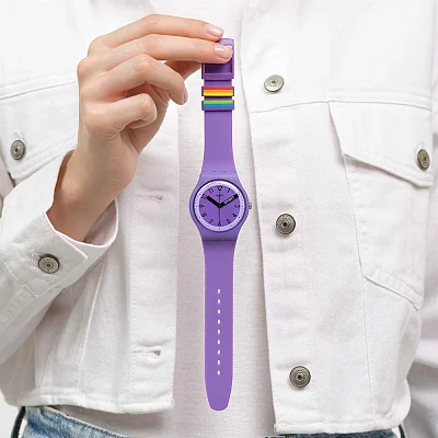 Swatch Pay New Gent PROUDLY VIOLET PAY SO29V100-5300
