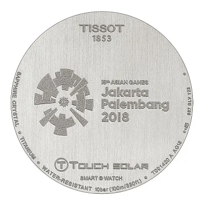 Tissot T-Touch Expert Solar Titanium Asian Games 2018 Special Edition T091.420.47.057.03