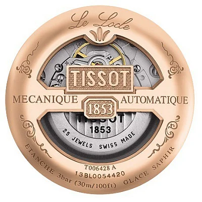 Tissot Le Locle Small Second Rose Gold PVD T006.428.36.058.00